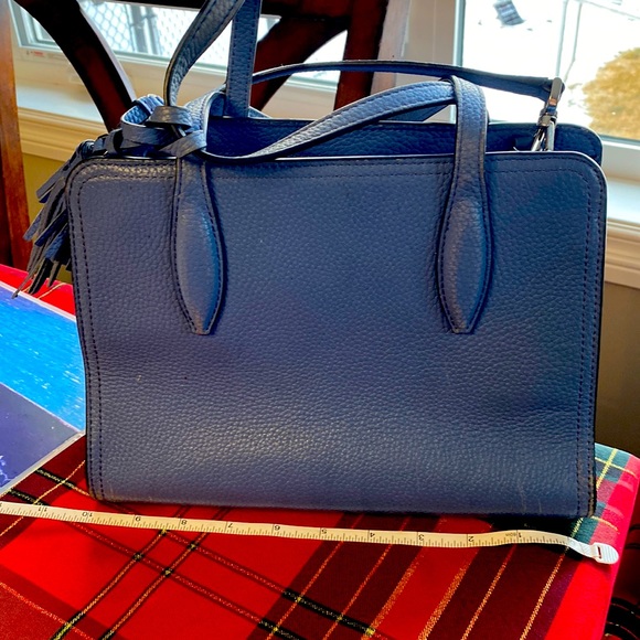 Kate Spade Purse Blue Handbag Satchel - Picture 2 of 7